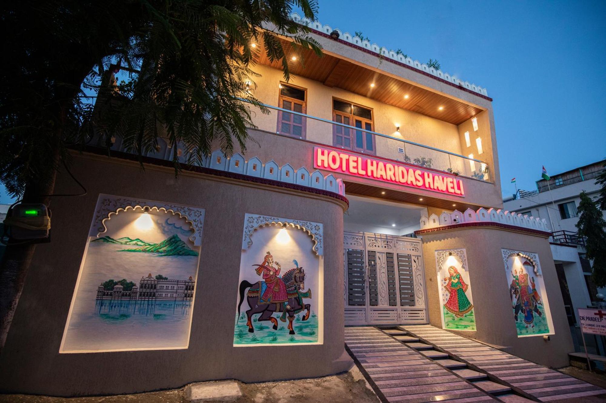 Hotel Haridas Haveli Udaipur Kültér fotó