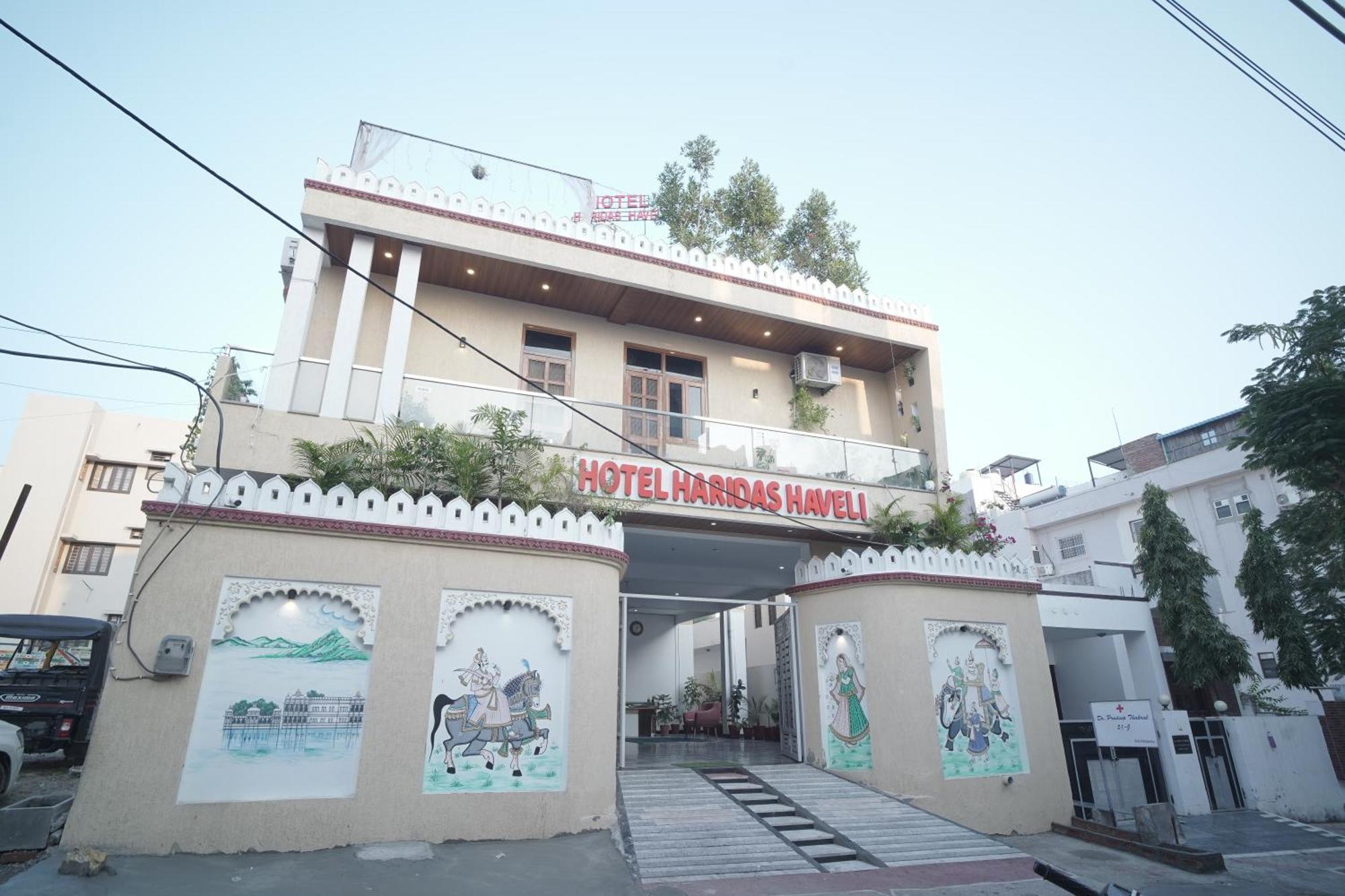 Hotel Haridas Haveli Udaipur Kültér fotó